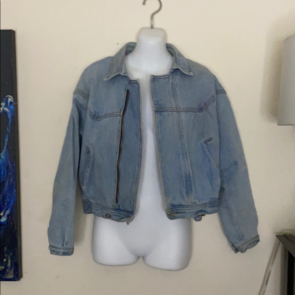 Light blue denim jacket - Mediums (4/6)